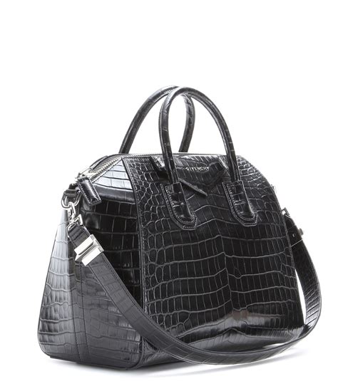 large givenchy antigona tote|Givenchy crocodile antigona.